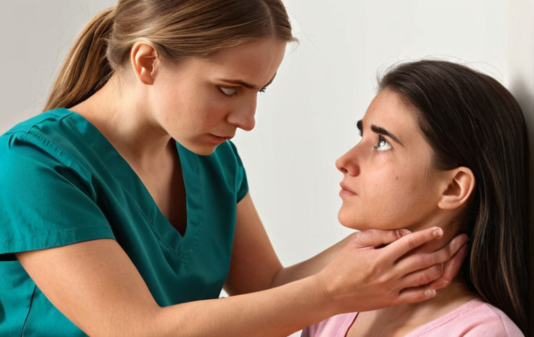 **
A compassionate occupational therapist actively listening to a young woman, perhaps in a therapy setting. The woman looks like she's recovering from a physical injury but also dealing with emotional trauma. Emphasize the therapist's attentive and empathetic body language. Consider a setting that feels safe and supportive.
**